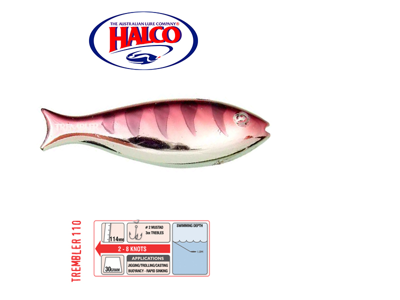 Halco Trembler 110 (114mm, 30gr, Color: R15)